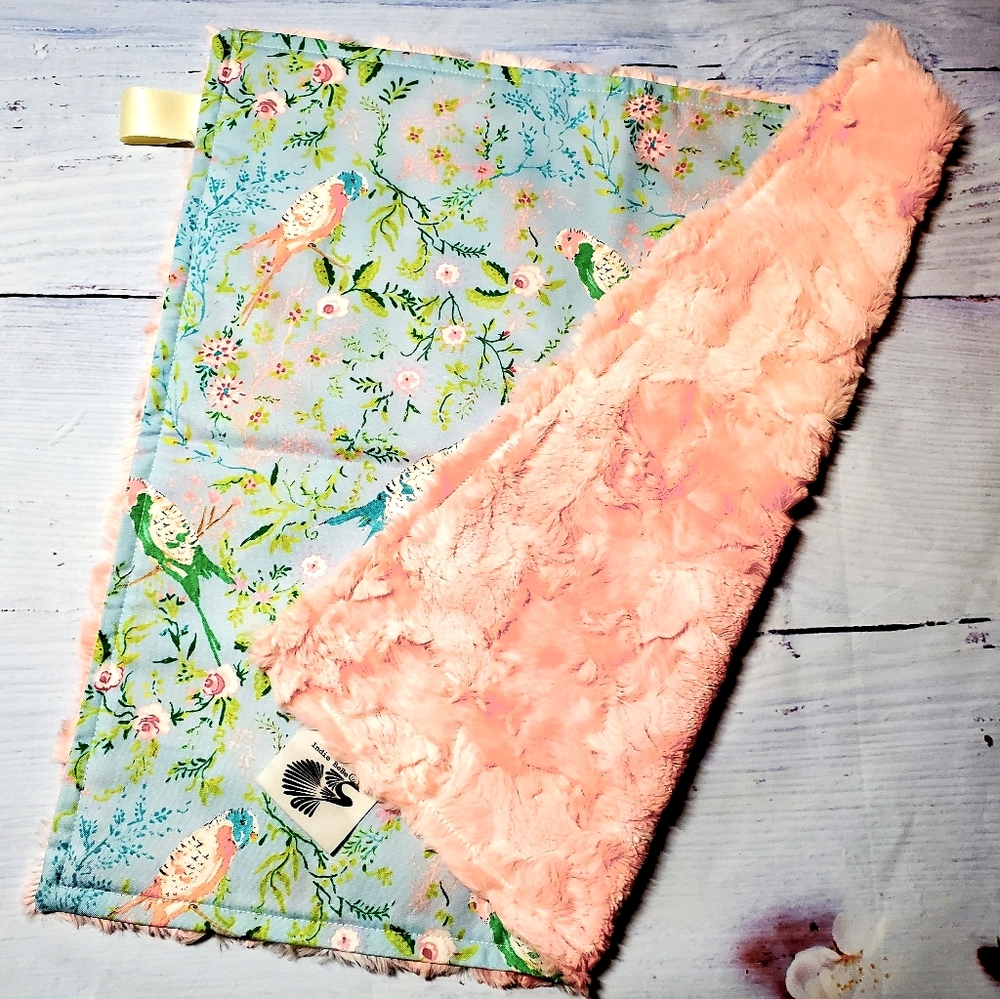 NEW Handmade Boho Luxe Minky Lovey